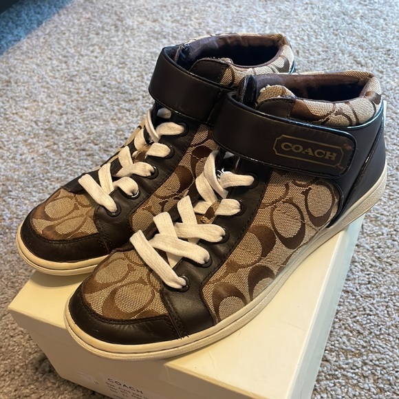 Coach Shoes - Coach Hightop Sneakers